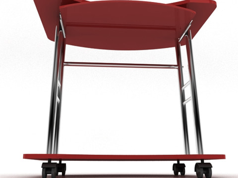 Fiber Computer Table 3D Modell