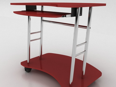 Fiber Computer Table 3Dモデル