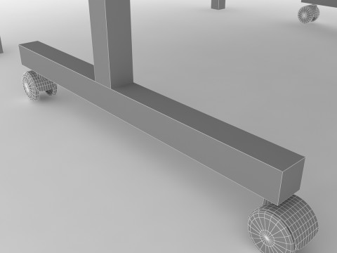 Table Tennis 3D Model