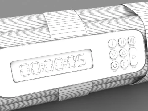 Time Bomb 3D Model
