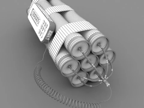Time Bomb 3D Model