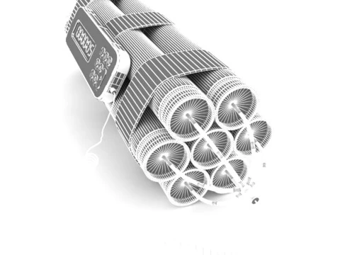 Time Bomb 3D Model