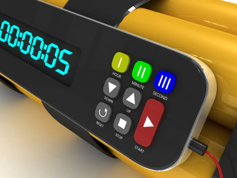 Time Bomb 3D Model