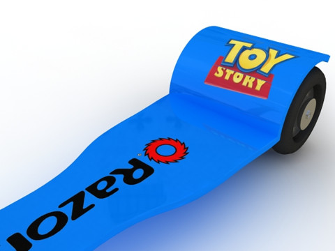 Toy Scooter Model 3D