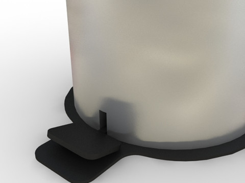 Trash can 3D Model