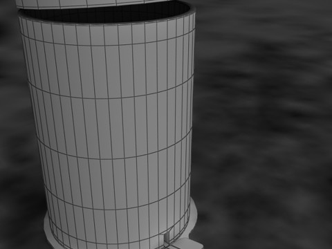 Trash can 3D Model