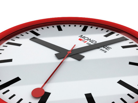 Simple Wall Clock 3D मॉडल
