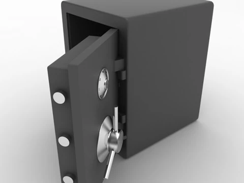 Caja fuerte Modelo 3D