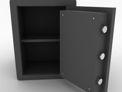 Safe Box 3D Model