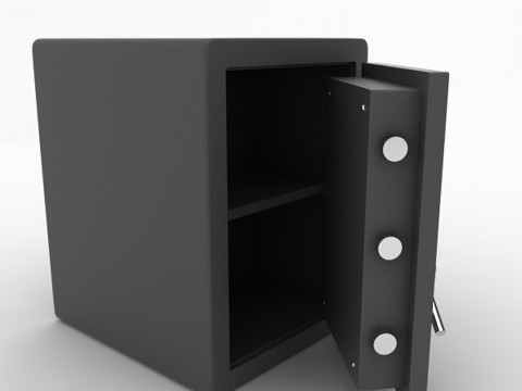 Safe Box 3D Model