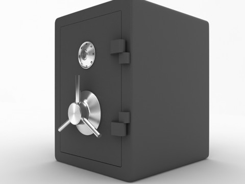 Safe Box 3D Model