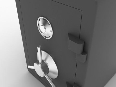 Safe Box 3D Model