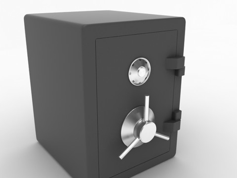 Safe Box 3D Model
