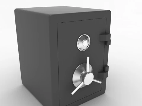 Caja fuerte Modelo 3D