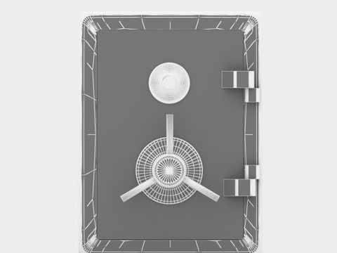 Safe Box 3D Model