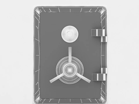 Caja fuerte Modelo 3D