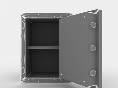 Safe Box 3D Model