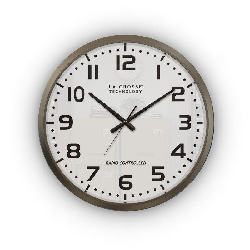 Silver Wall Clock Modèle 3D .c4d .max .obj .3ds .fbx .stl .blend 