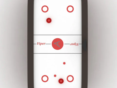 Air hockey table 3D Model