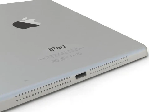 Apple iPad mini 2 シルバー 3Dモデル
