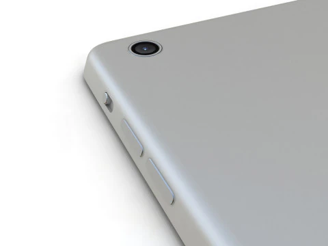 Apple iPad mini 2 シルバー 3Dモデル