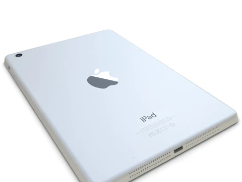 Apple iPad mini 2 シルバー 3Dモデル