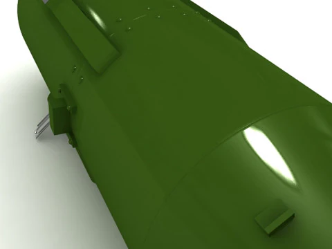 Atomic Bomb 3D Model