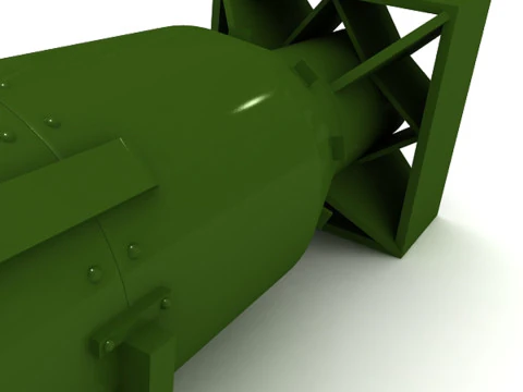 Atomic Bomb 3D Model