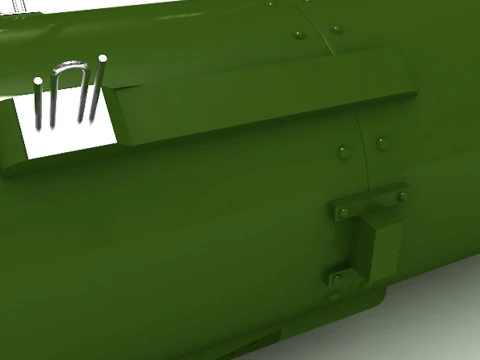 Atomic Bomb 3D Model