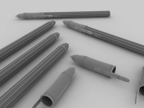 Ballpoint Pen 3D Model