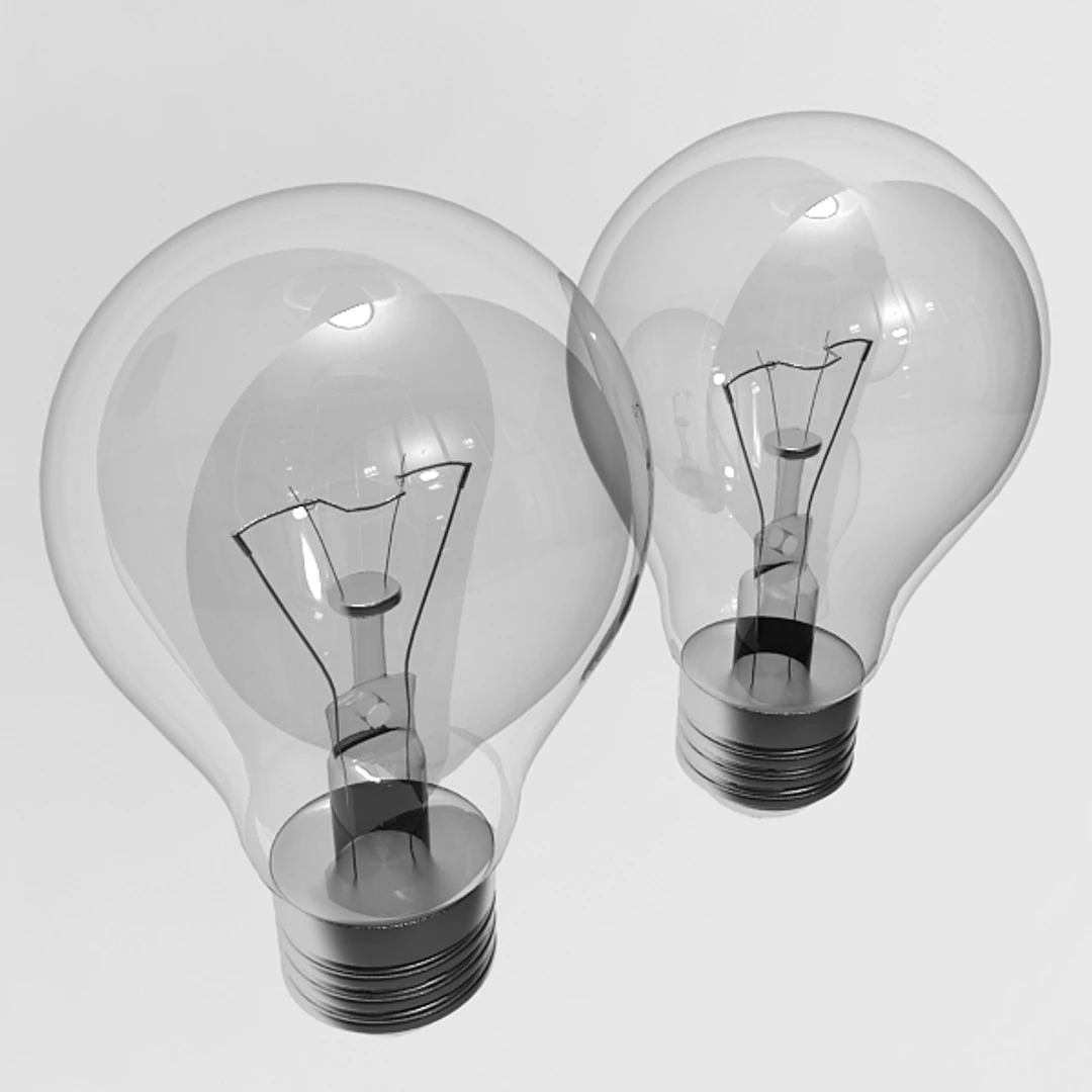 Electric bulb 3D Model .c4d .max .obj .3ds .fbx .stl .blend 
