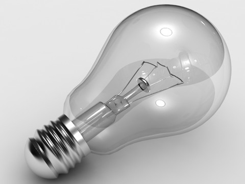 Electric bulb 3D मॉडल