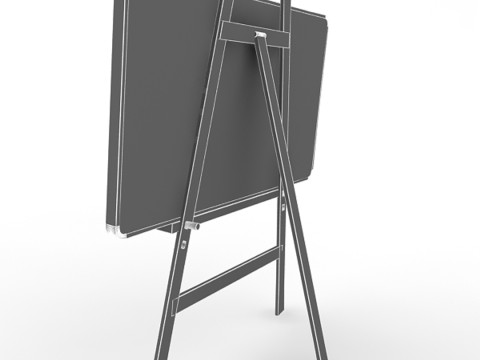Chalk Board 3D 模型
