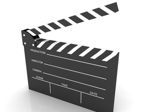 Clapper Board 3D Modell