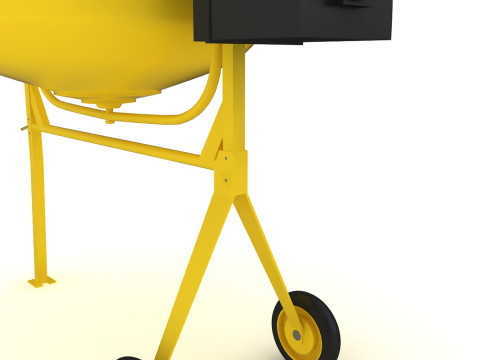 Concrete Mixer 3D Модель