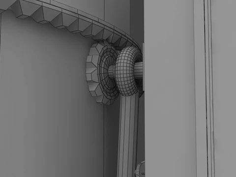 Concrete Mixer 3D Model