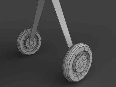 Concrete Mixer 3D Model