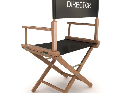 Director Chair Model 3D