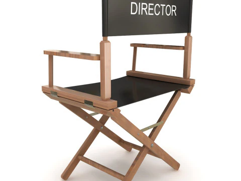 Director Chair 3D Model