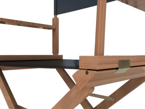 Director Chair Model 3D