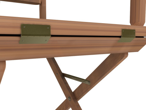 Director Chair Model 3D