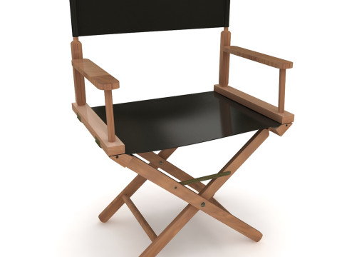 Director Chair Model 3D
