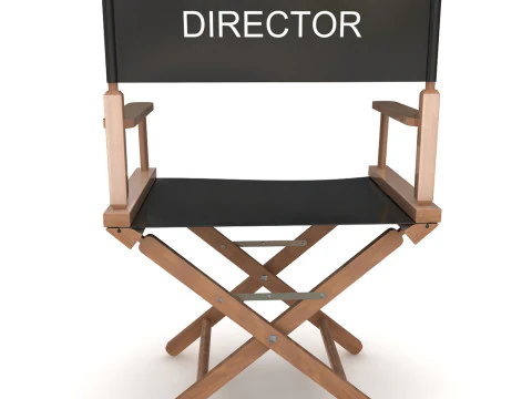 Director Chair 3D Model