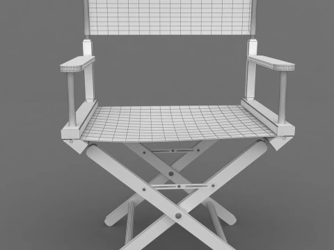 Director Chair 3D Model