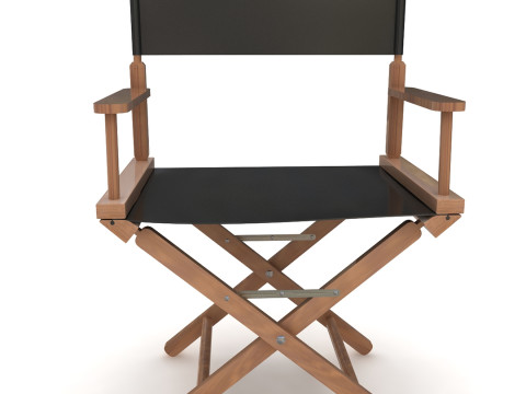 Director Chair Model 3D