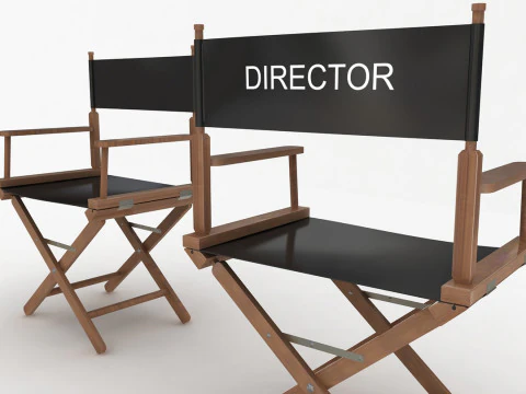 Director Chair 3D Model