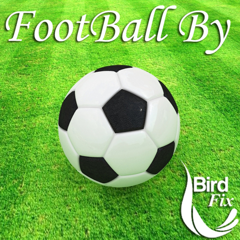 Football Modello 3D .c4d .max .obj .3ds .fbx .stl .blend 