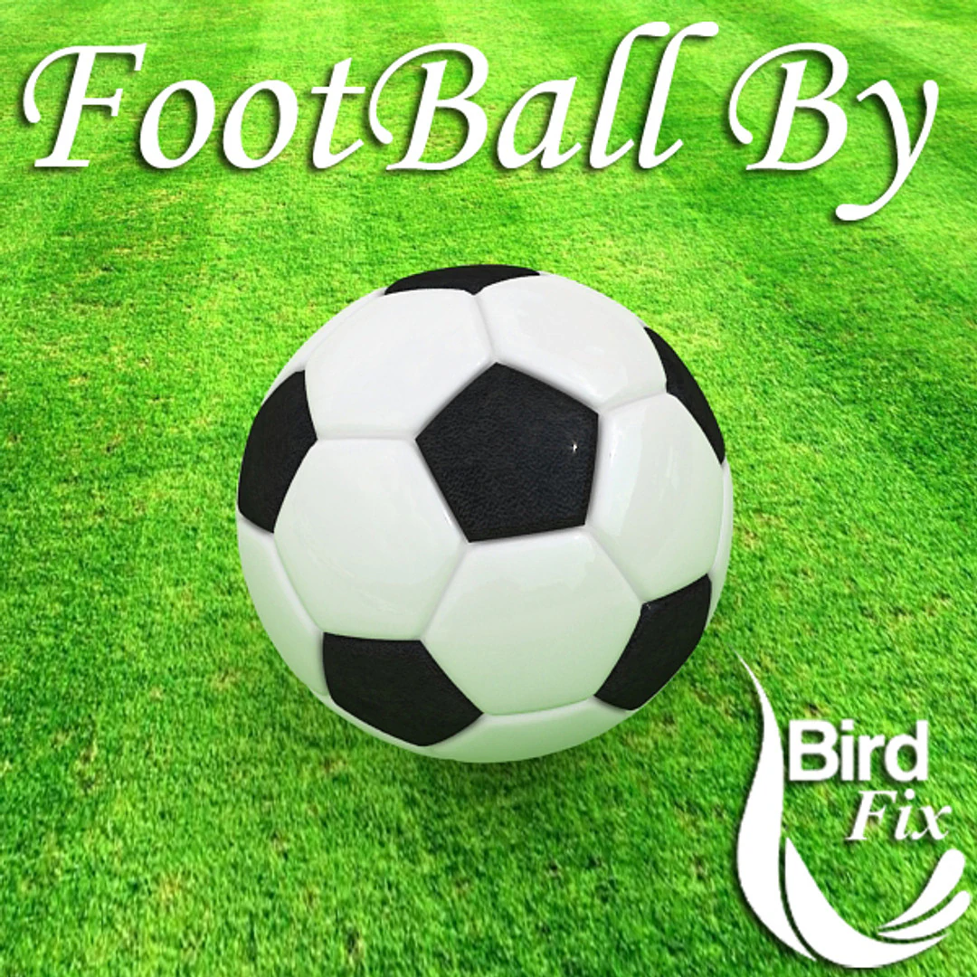 Calcio Modello 3D .c4d .max .obj .3ds .fbx .stl .blend 