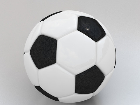 Football Modello 3D