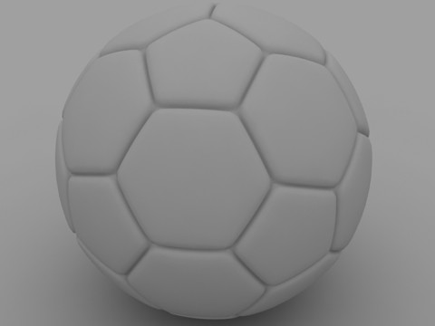 Football Modello 3D